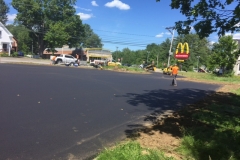 Completed Commercial Parking Lot